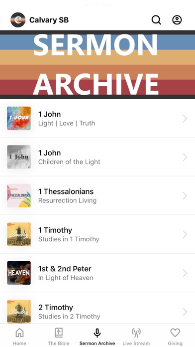 Calvary Chapel Santa Barbara Screenshot