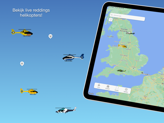 AirAssist - Lifeliner / P2000 iPad app afbeelding 1