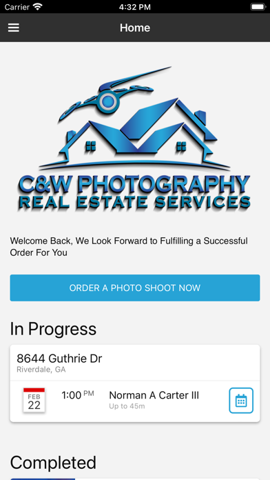 C&W Photography Real Estate Screenshot