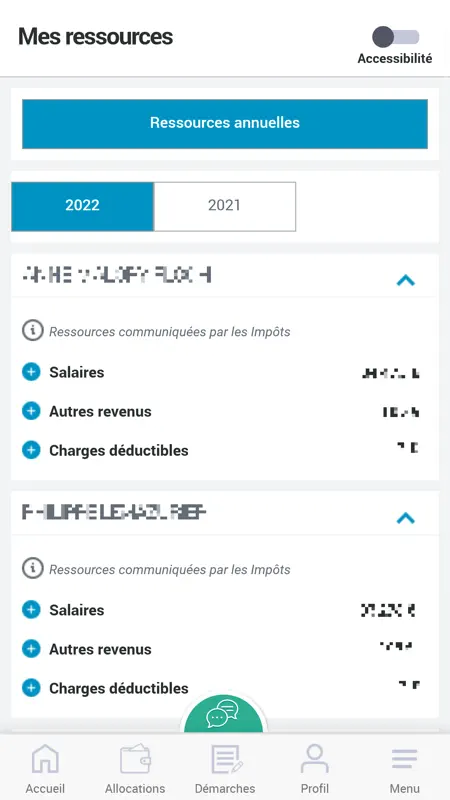 Caf - Mon Compte screenshot 9 of 10