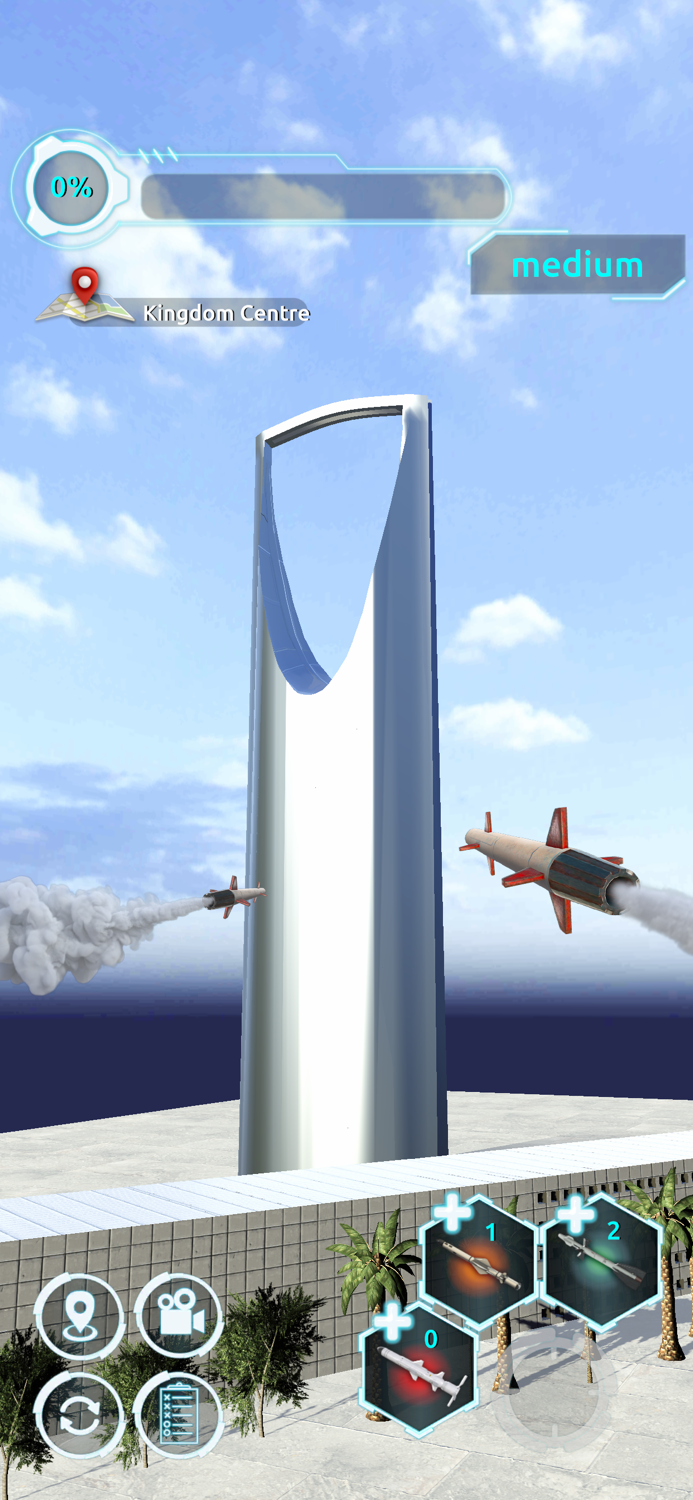 City Demolish Rocket Smash