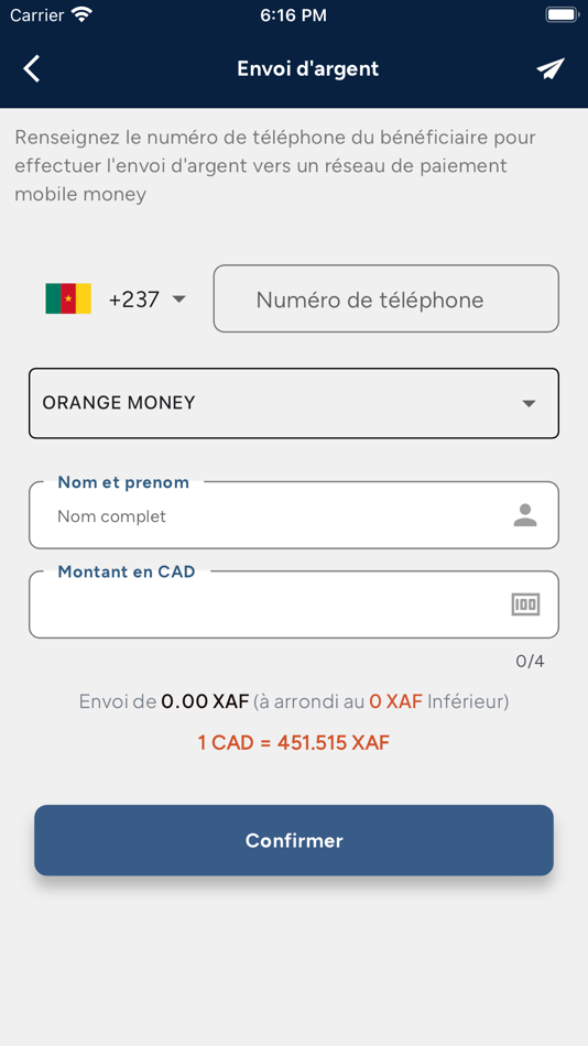#3. SendRate (iOS) By: Taux d'envoi Inc