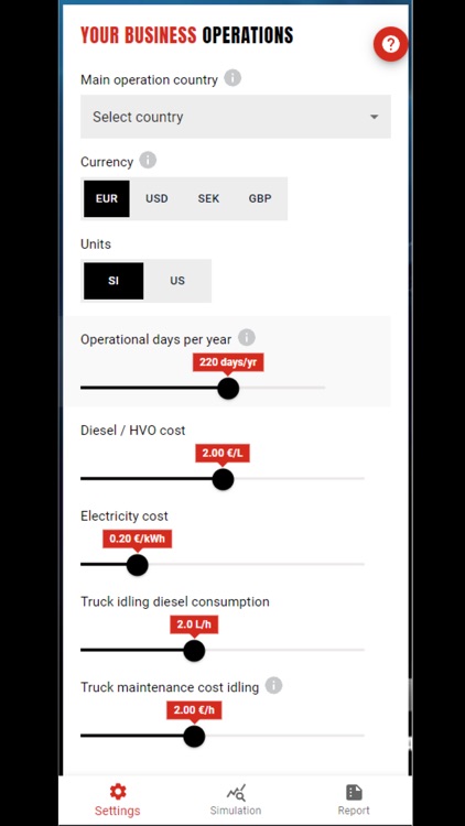 Hiab Value Simulator