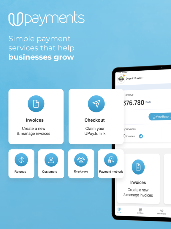 UPayments iPad screenshot 8 - Finance app