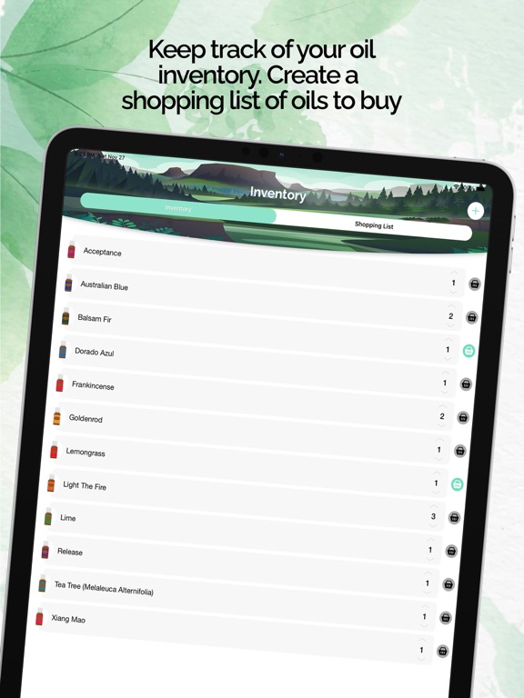 Young Living Essential Oils - iPad screenshot 6 - Health & Fitness app