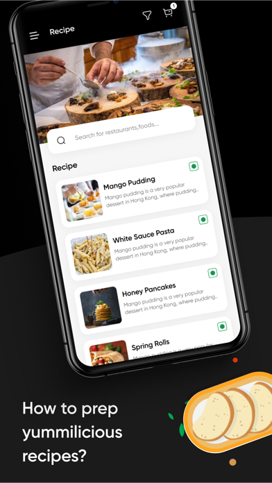 Online Food Delivery: Customer Screenshot