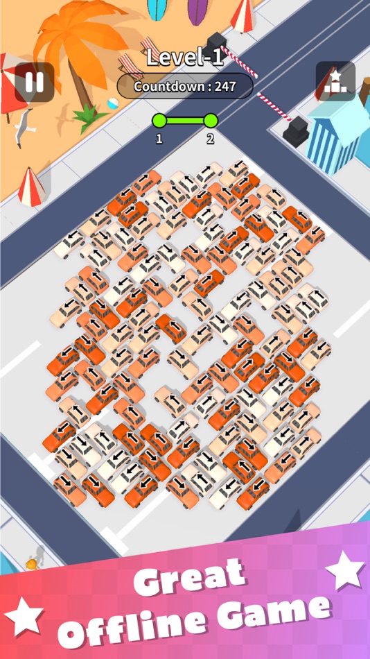 #4. Parking Escape! (iOS) 由: 合连 康