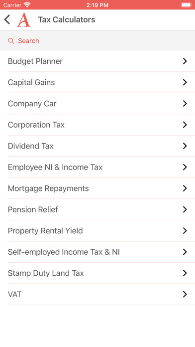 Accord Accountants Screenshot