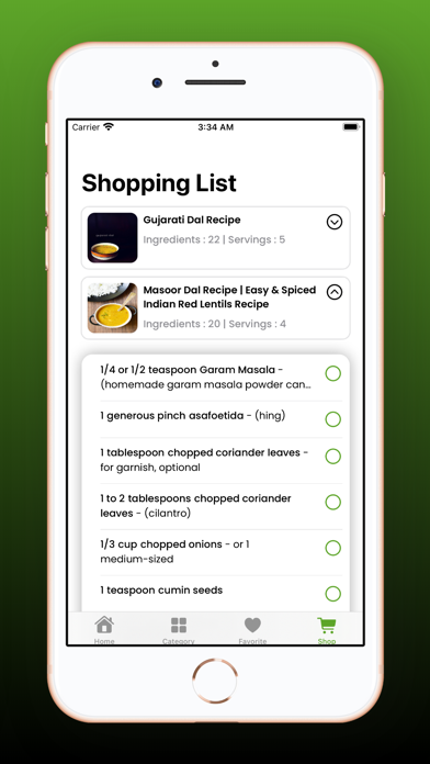 Veg Recipes: Indian Recipes Screenshot