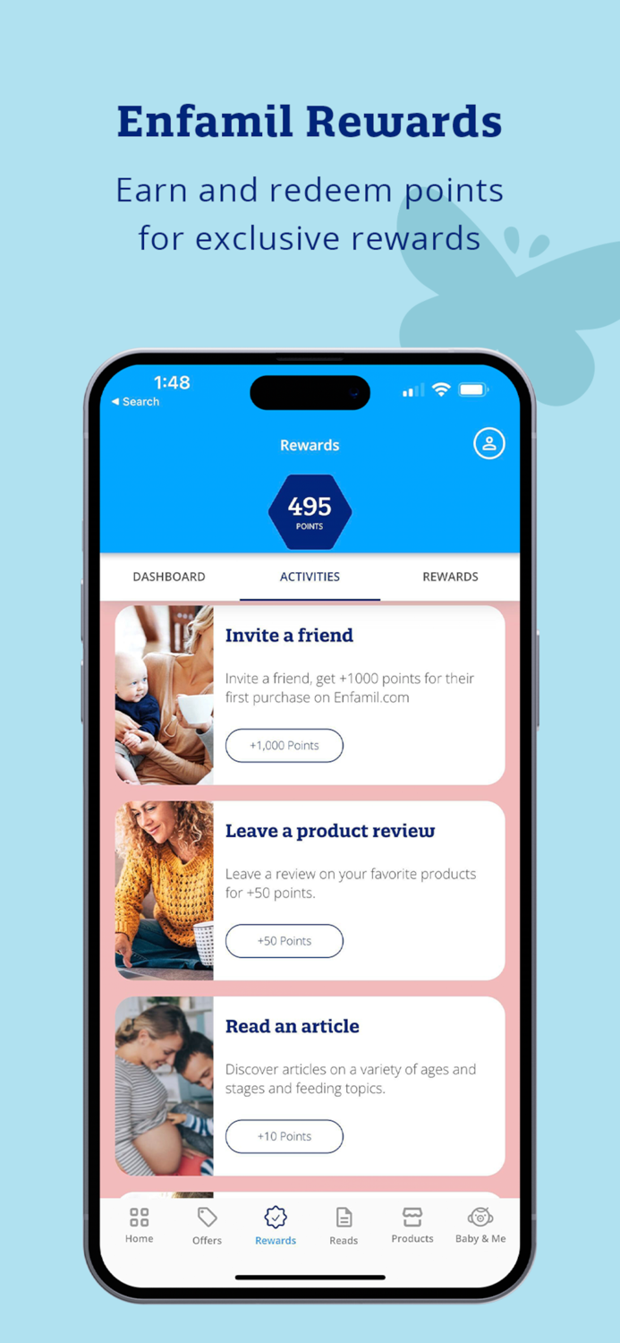 Enfamil Rewards Baby Tracker®