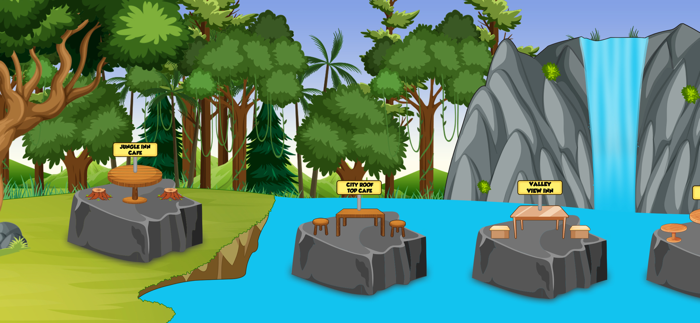 Penguin Club Diner Dash Games