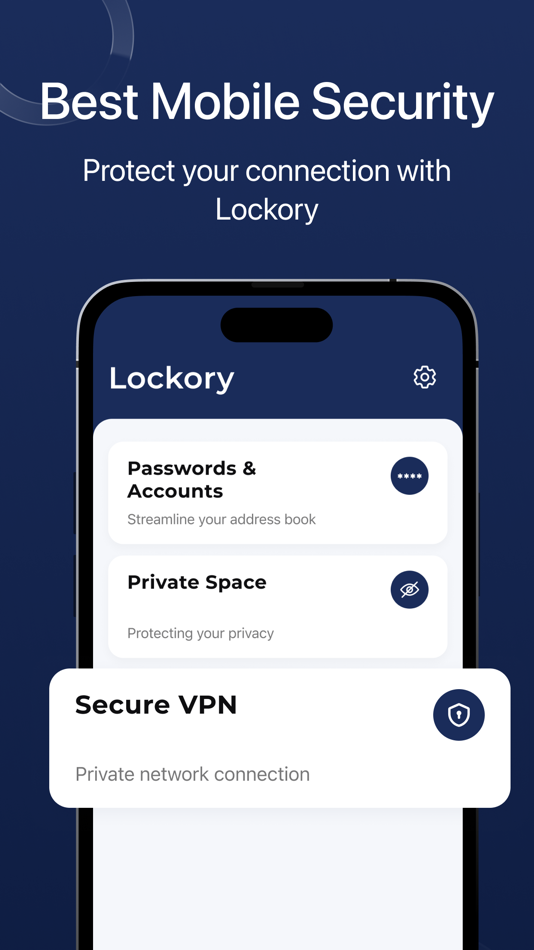 #1. Lockory - Digital Privacy (iOS) 由: Archipelago Media LTD