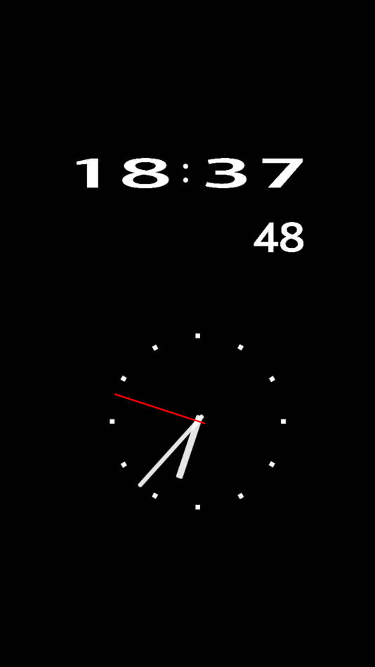 #1. Minimum Clock (iOS) Podle: Mihoko Araki