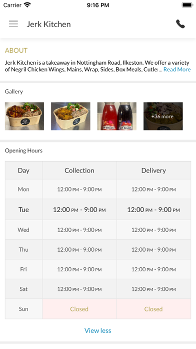 Jerk Kitchen Screenshot