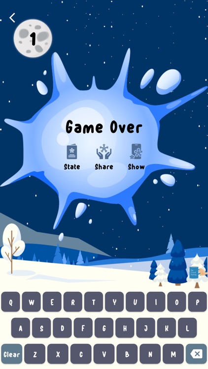 SnowFall Word Game screenshot-8