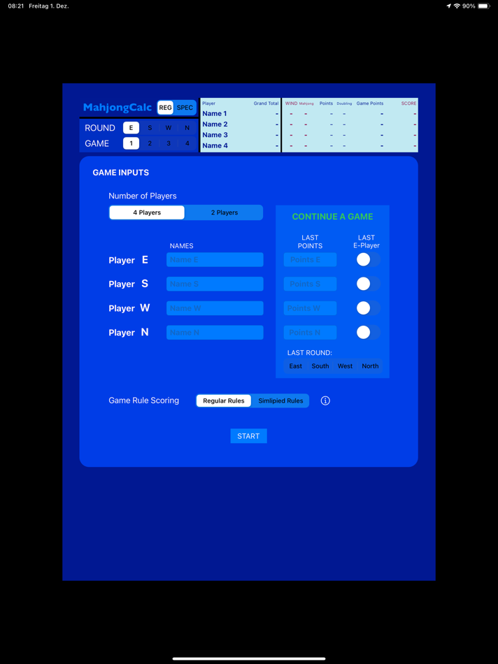 #4. MahjongCalc (iOS) 由: Steger Grafix