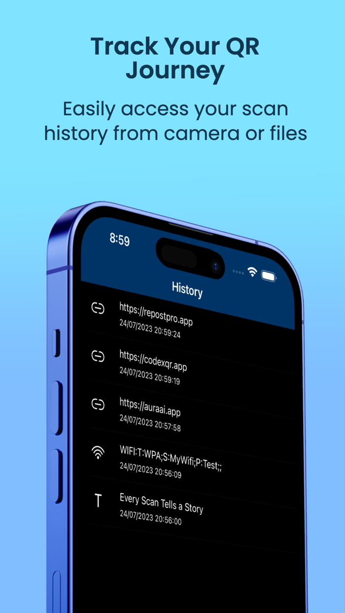 Codex - QR Reader and Generator