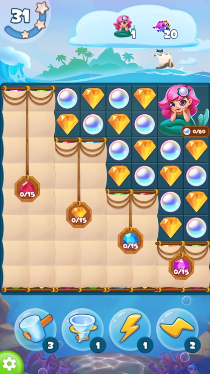 Pirate Treasures - Gems Puzzle screenshot-7