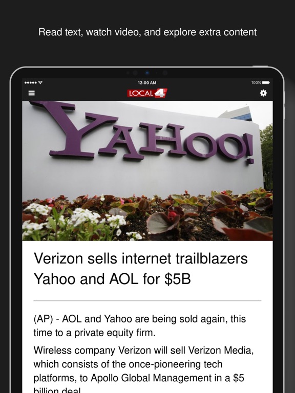 App screenshot