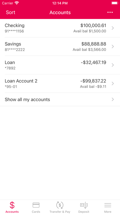 American Bank & Trust Screenshot