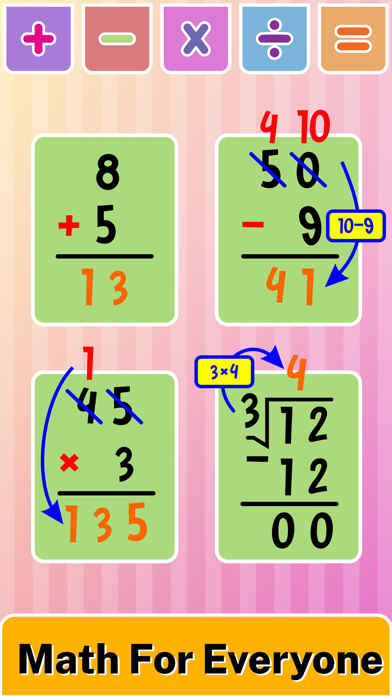math fun for grade 1 2 3 4 5 6 Screenshot
