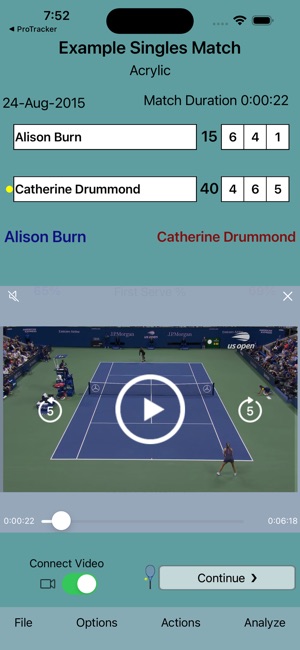 ProTracker Tennis on the App Store