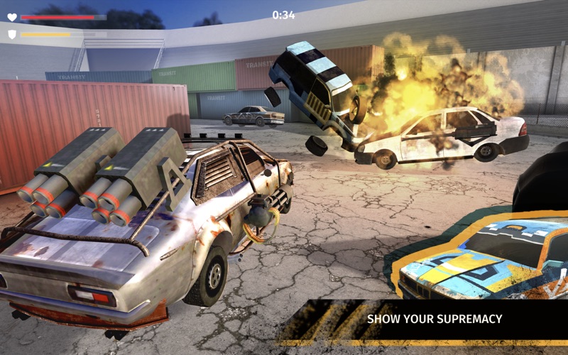 armed cars: extreme driving 3d iphone screenshot 3