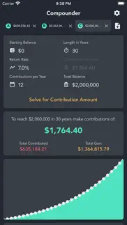 How to cancel & delete compound interest - compounder 1