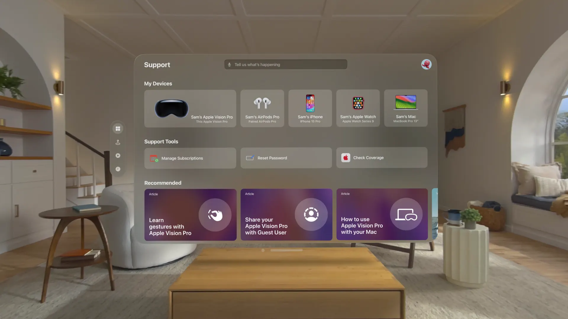 Apple Support screenshot