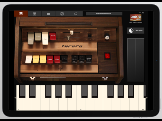 Torero Organ iPad app afbeelding 1