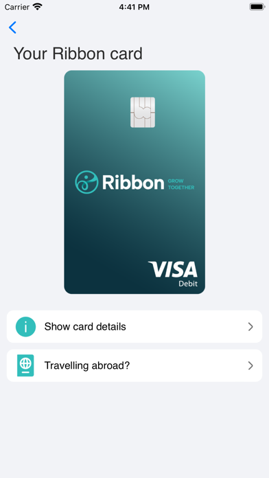 Ribbon:Mobile Finance Screenshot