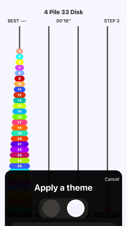 Hanoi Tower: Stack Puzzle