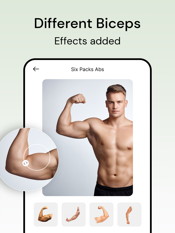 Six Packs Abs Photo Editor