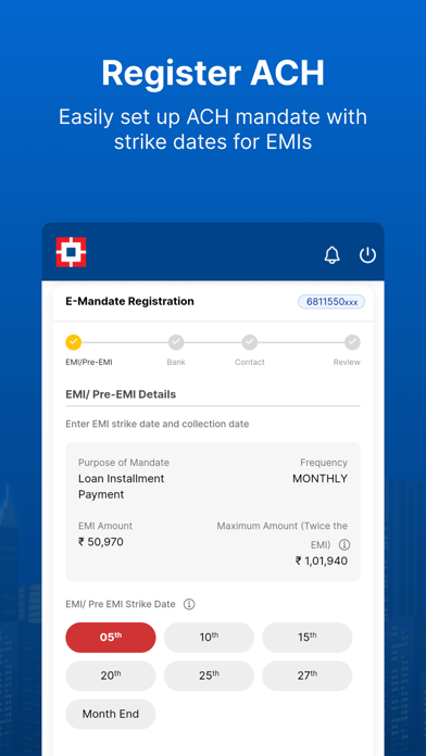 HDFC Bank Home Loans Screenshot