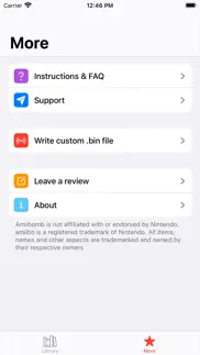 amiibomb - nfc tool for amiibo iphone screenshot 2