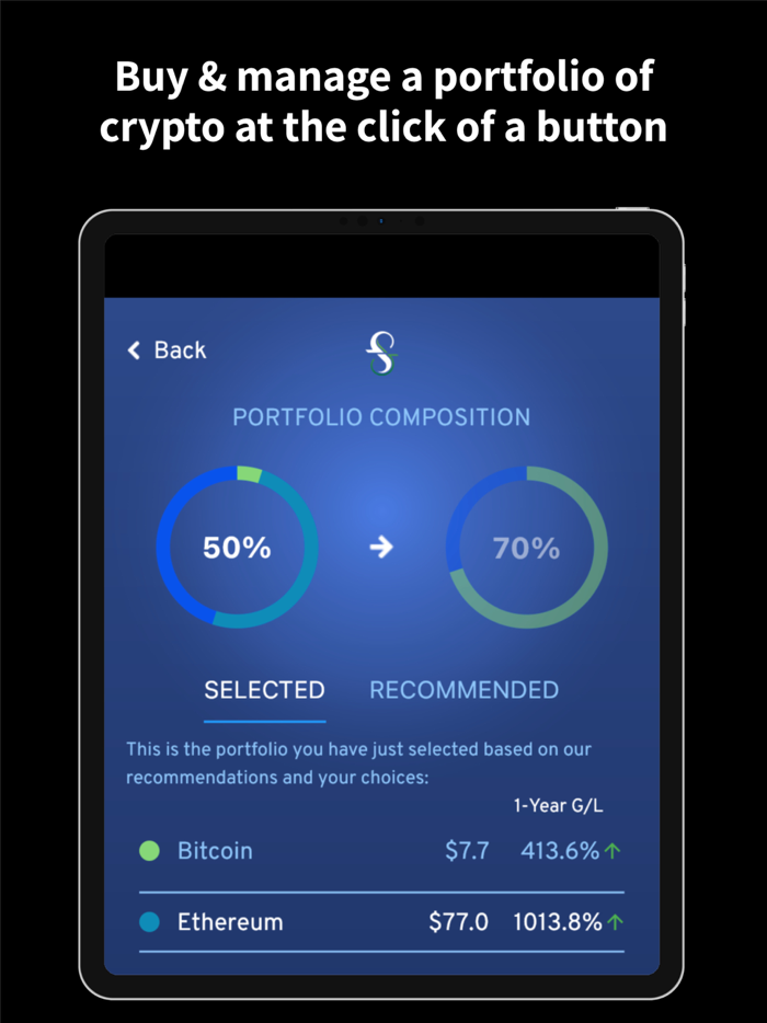 SupraFin Crypto ETH Investing
