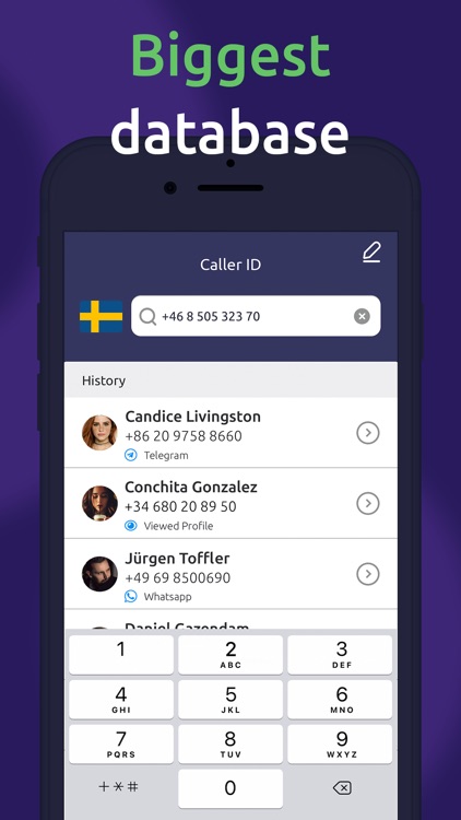 Caller id: True number finder screenshot-4