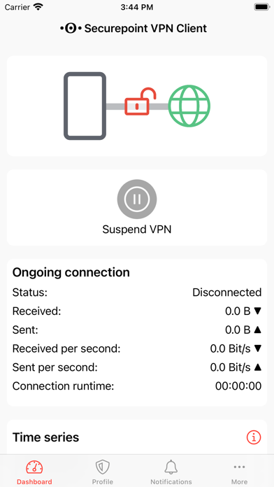 Screenshot #1 pour Securepoint VPN Client