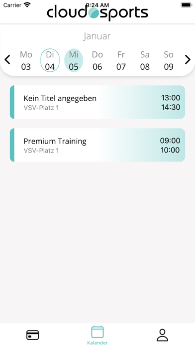 cloudsports Screenshot