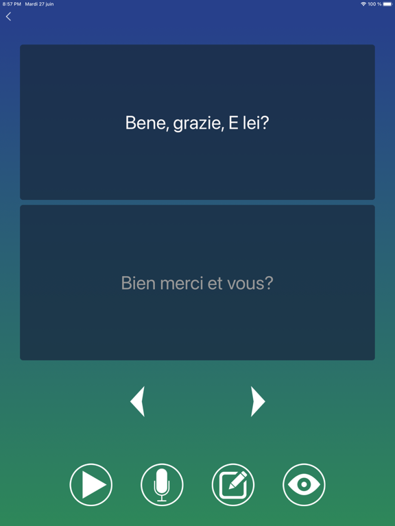 Screenshot #6 pour Phrase italienne