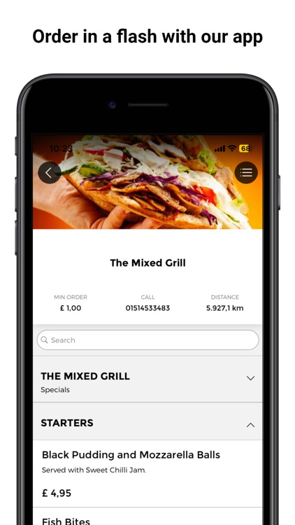 The Mixed Grill App