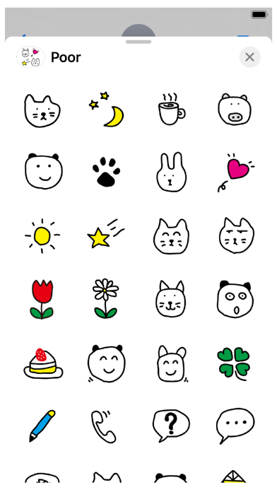 Poor Stickers Screenshot