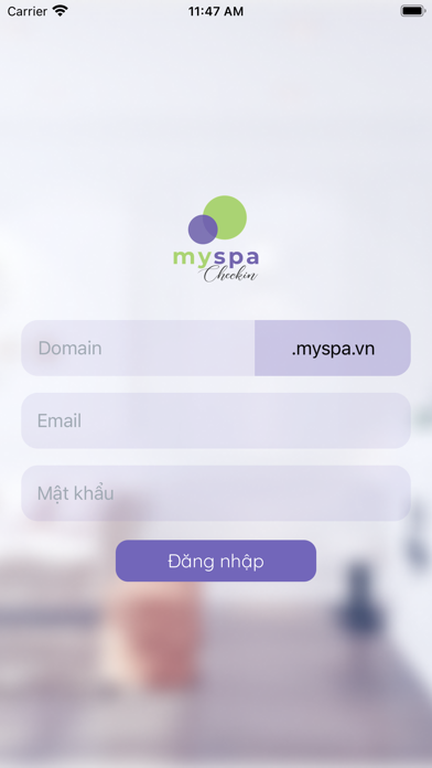 Myspa Checkin Screenshot