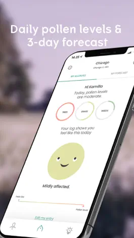 Game screenshot klarify: Pollen app, Hay fever mod apk