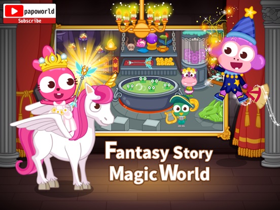 Papo Town Castle iPad screenshot 4 - Education app