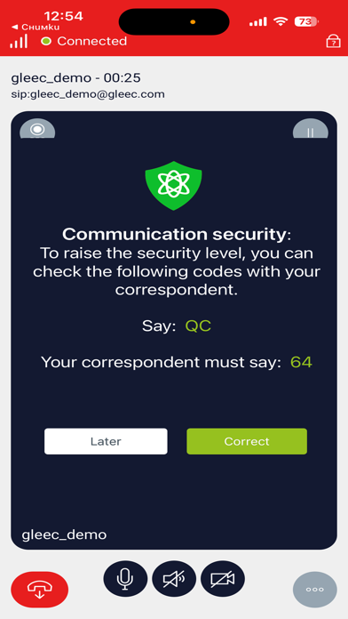 App screenshot
