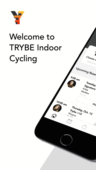 TRYBE Indoor Cycling Screenshot