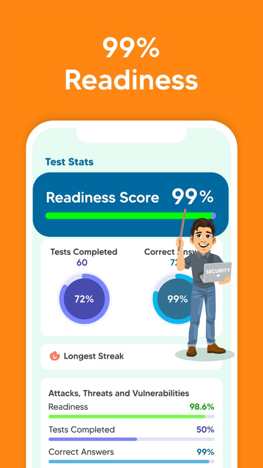 #8. CompTIA Security+ Exam Test (iOS) 由: Best Fun Games