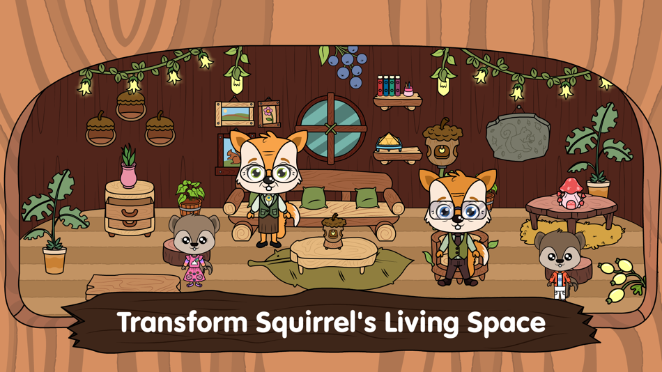 Squirrel Games: My Animal Town - 3.7 - (iOS)