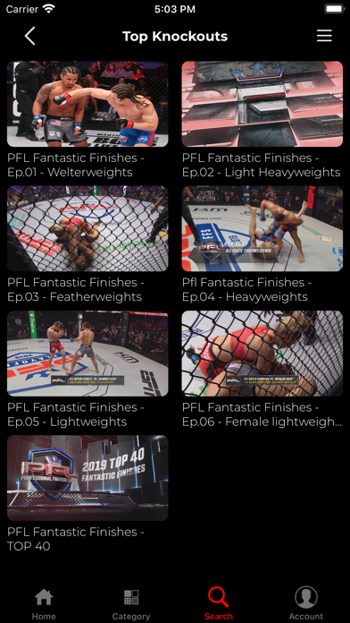 MMA TV Live Screenshot